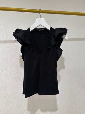 Veronica Beard Black T Shirt